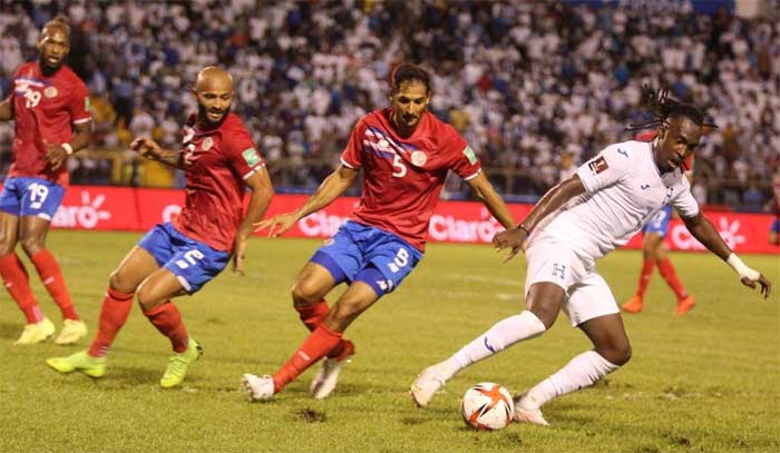Honduras empata sin goles con Costa Rica en el Olímpico de SPS