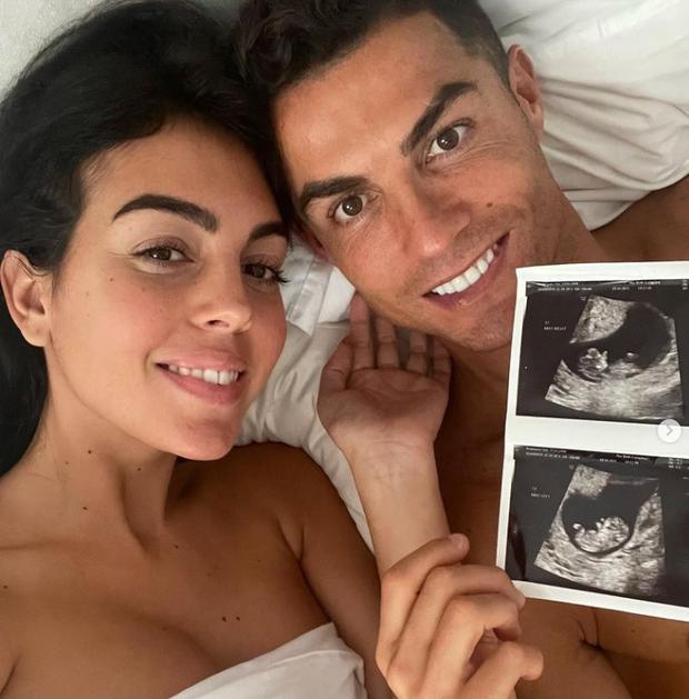 Cristiano Ronaldo y Georgina Rodríguez serán papás de gemelos
