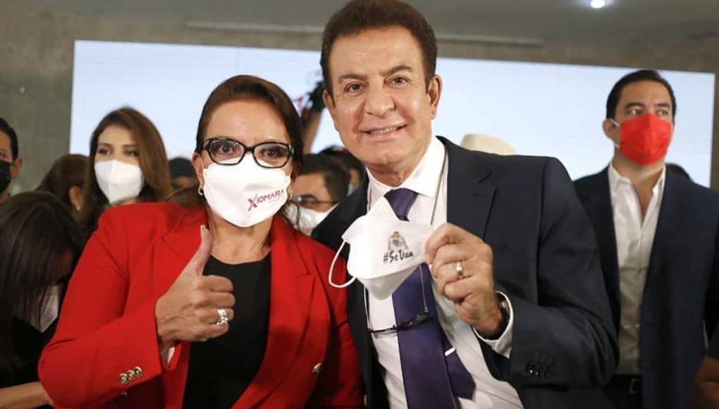 Salvador Nasralla y Xiomara Castro pactan alianza para las próximas elecciones Salvador Nasralla y Xiomara Castro pactan alianza para las próximas elecciones