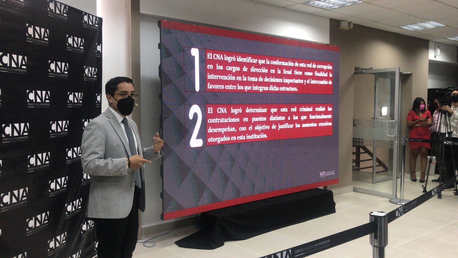 CNA denuncia contrataciones corruptas en la Secretaría de Salud