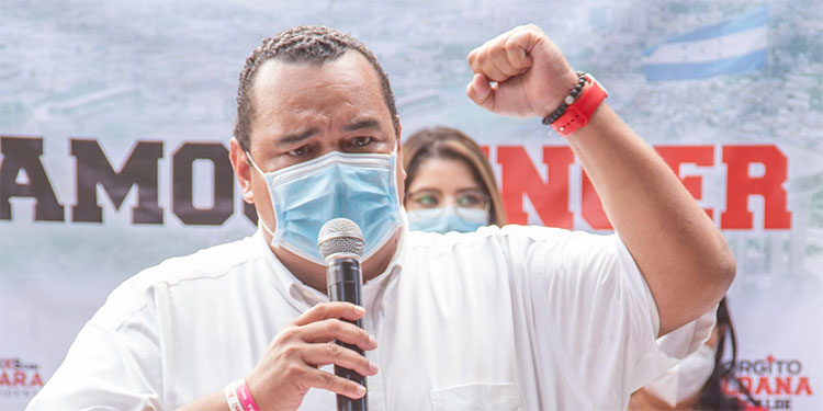 Jorge Aldana: Alianza con el PSH permitirá la derrota de la dictadura y asegurará la victoria en alcaldía municipal Jorge Aldana: Alianza con el PSH permitirá la derrota de la dictadura y asegurará la victoria en alcaldía municipal