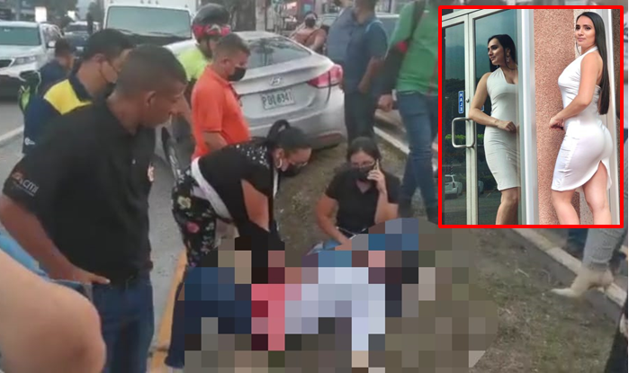 Por celos atacan de varios disparos a presentadora de televisión y luego agresor se quita la vida en SPS