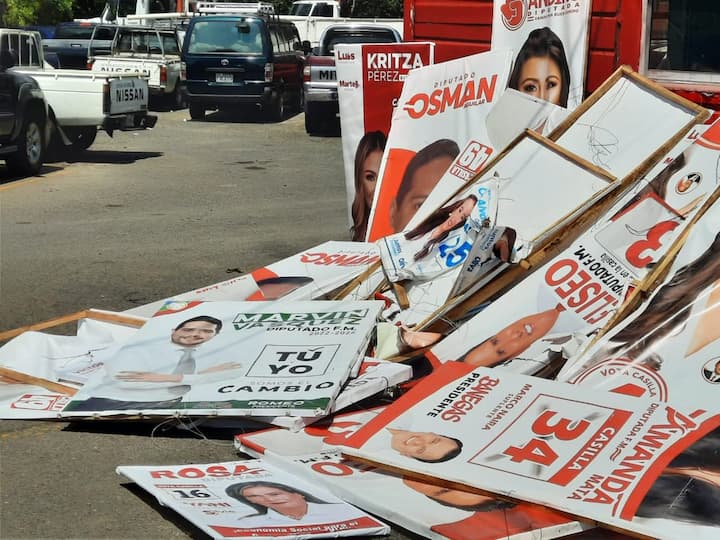 Alcaldía capitalina: Intensifican operativos para retiran propaganda política de lugares prohibidos  