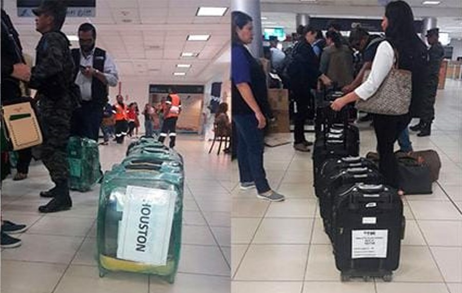 Distribuyen maletas electorales en Estados Unidos y Centroamérica