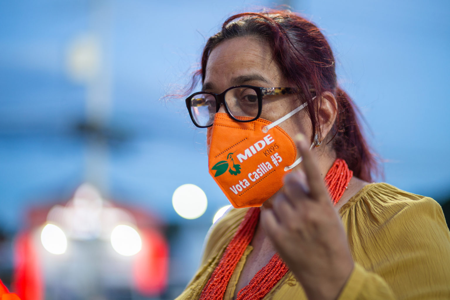 Candidata a designada de Mide desmiente adhesión de Santos Orellana a Libre Candidata a designada de Mide desmiente adhesión de Santos Orellana a Libre