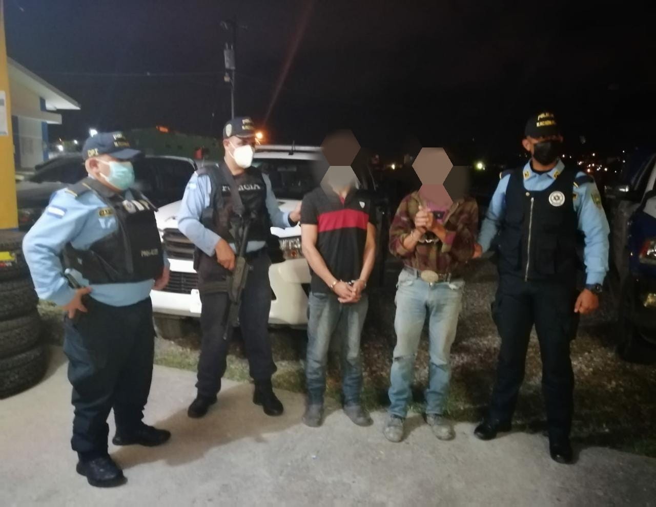 DPI arresta a dos sospechosos de quitarle la vida a un menor de 13 años en Copán DPI arresta a dos sospechosos de quitarle la vida a un menor de 13 años en Copán