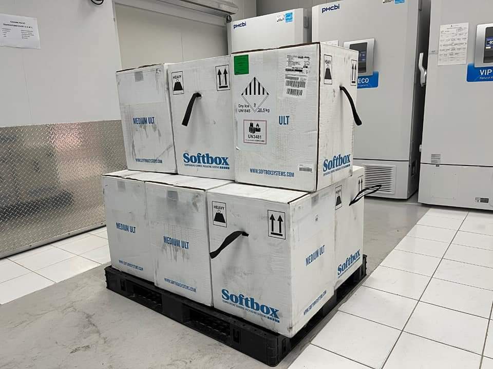 Honduras recibe 105,300 vacunas compradas a Pfizer