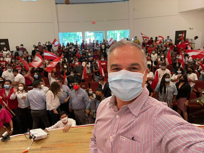 Asegura dirigente Liberal que el 89% trabaja por el partido y por su candidato