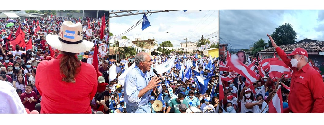 Contra reloj candidatos montan nutridas concentraciones