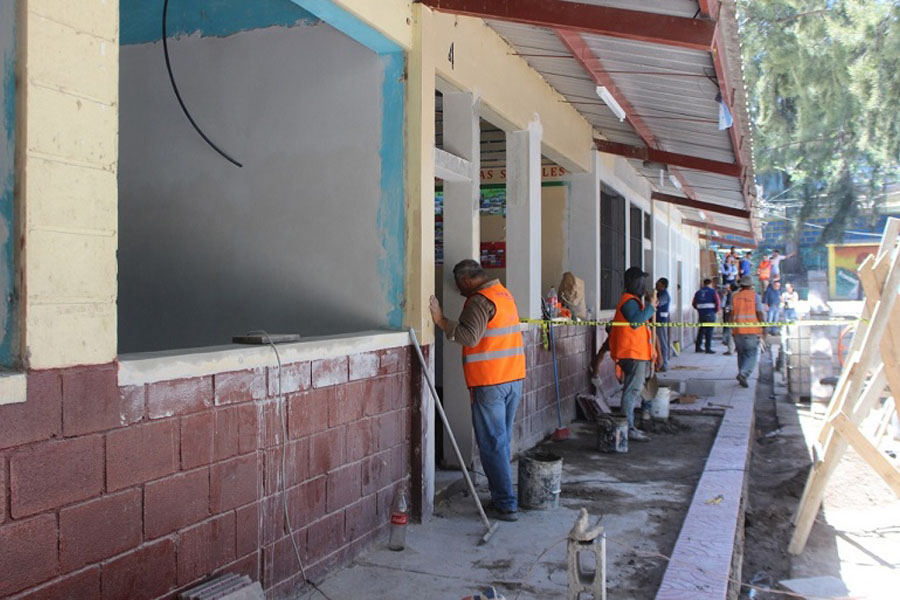 Al menos 600 centros escolares están en proceso de reconstrucción asegura Ministro de Educación Al menos 600 centros escolares están en proceso de reconstrucción asegura Ministro de Educación