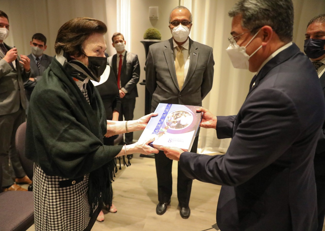 Presidente Hernández expuso logros alcanzados durante su gestión en Washington