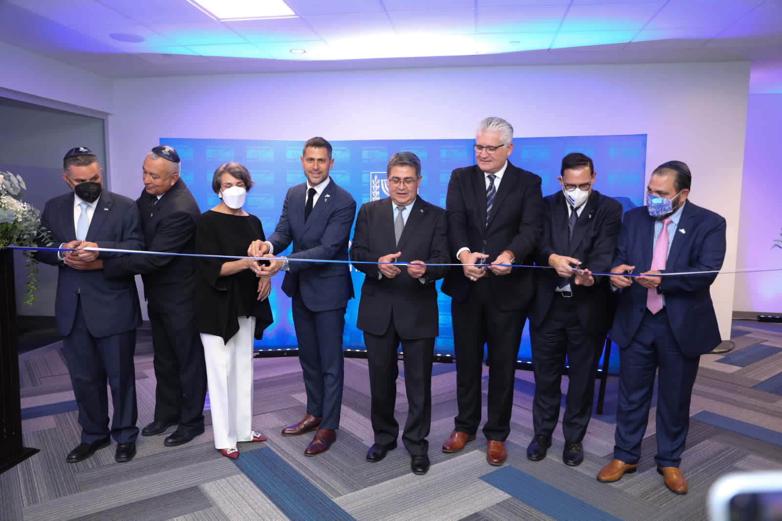 Israel inaugura su sede diplomática en Tegucigalpa