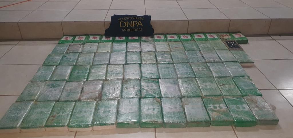 Policía Nacional decomisa 167 kilos de cocaína en la capital