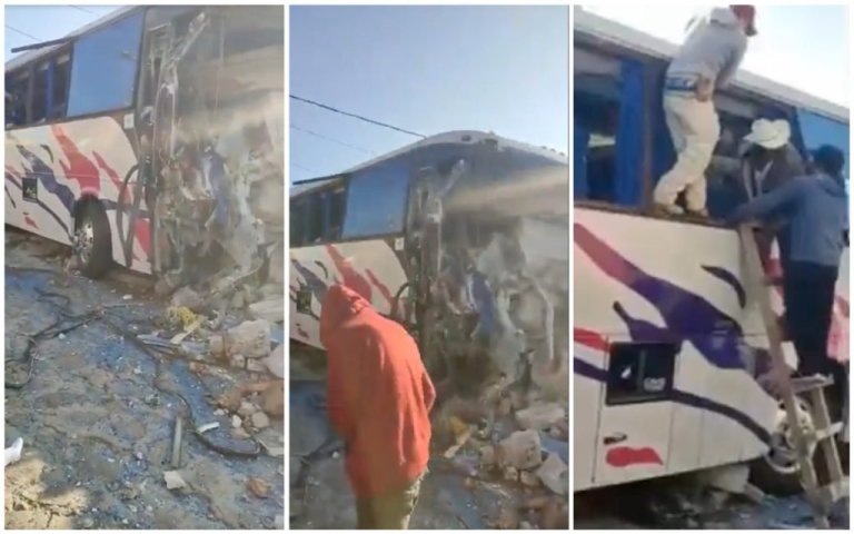 Al menos 19 muertos y decenas de heridos tras impactar un autobús contra una vivienda en el Estado de México Al menos 19 muertos y decenas de heridos tras impactar un autobús contra una vivienda en el Estado de México