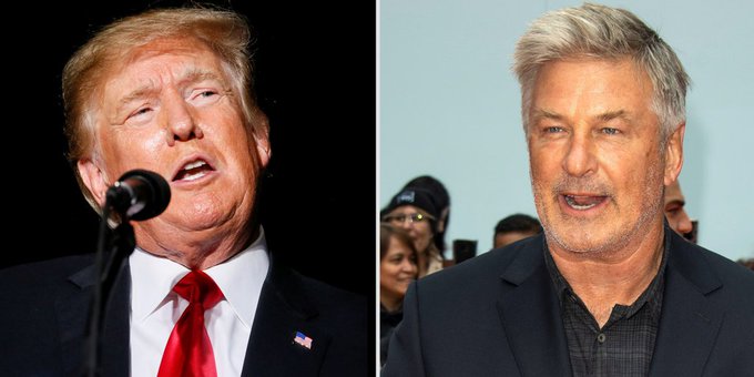 Trump acusó al actor  Alec Baldwin de haber disparado intencionalmente : “Quizás él cargó el arma”