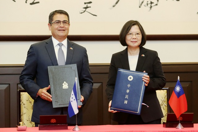 Presidente Hernández viaja en visita oficial a la República de China, Taiwán