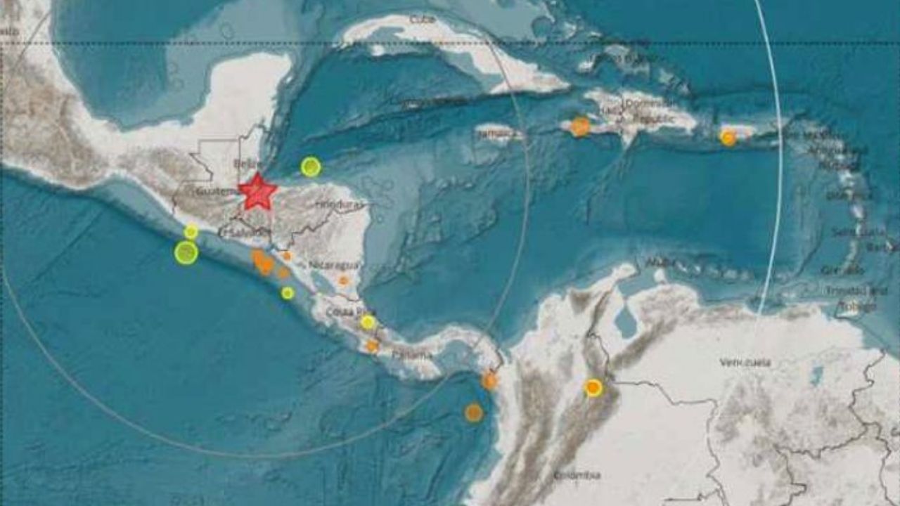 Se registra sismo de 3.7 en San Pedro Sula, Cortés