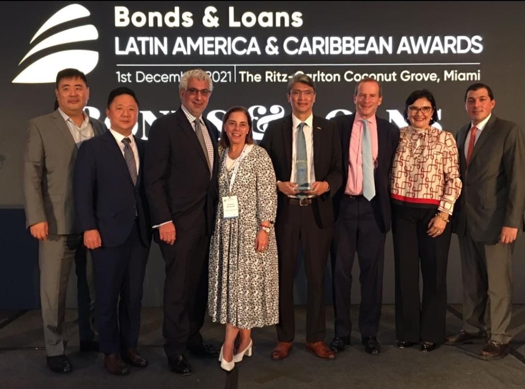 BCIE recibe premio “Equipo de Fondeo Bancario del año” para América Latina y el Caribe por parte de Bonds & Loans