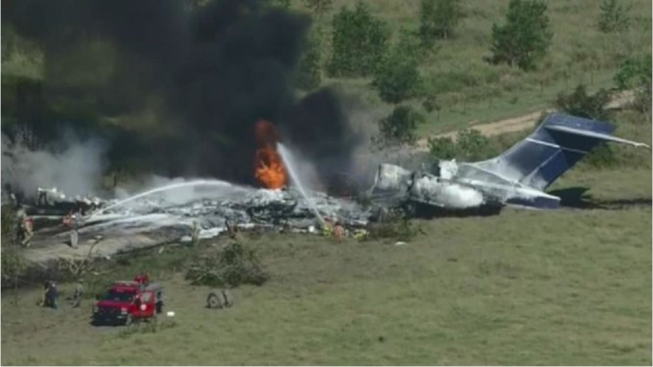 Al menos nueve personas murieron en un accidente de avión en República Dominicana Al menos nueve personas murieron en un accidente de avión en República Dominicana