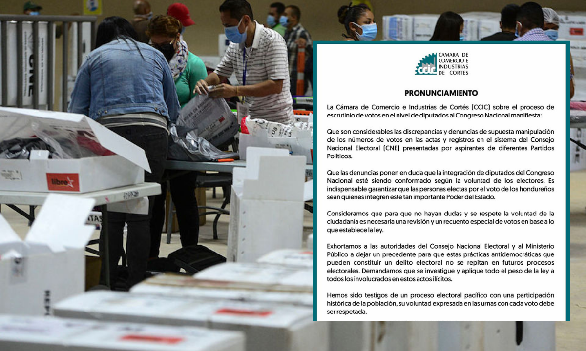 CCIC pide sentar un precedente y castigar a responsables de delitos electorales CCIC pide sentar un precedente y castigar a responsables de delitos electorales