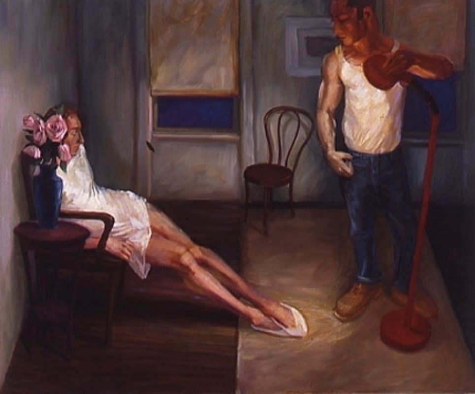 Blue Vases and Roses, 1994