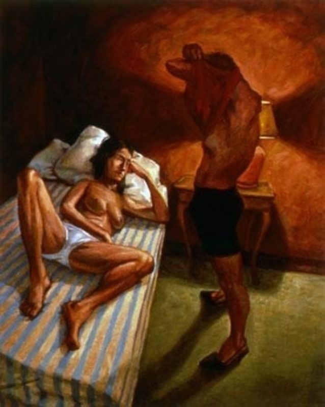 Striped Spread, 1992