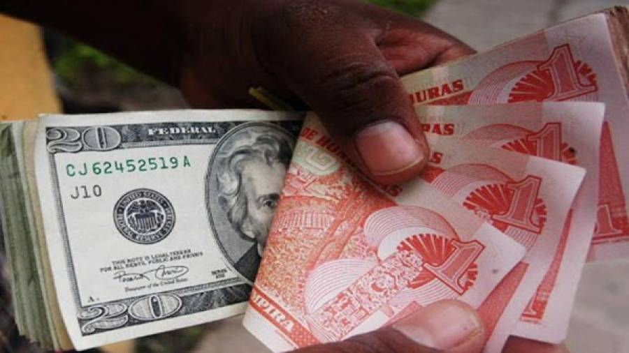 Precio del dólar sigue subiendo en Honduras, reporta el Banco Central