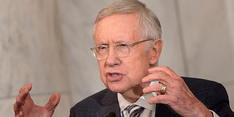 Fallece a los 82 años exsenador demócrata Harry Reid Fallece a los 82 años exsenador demócrata Harry Reid
