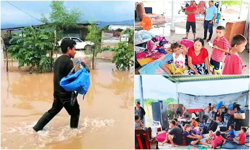 Frente frío deja 27 familias damnificadas en Villanueva y Pimienta Cortés Frente frío deja 27 familias damnificadas en Villanueva y Pimienta Cortés