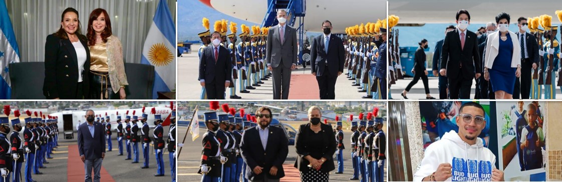 Llegan importantes personalidades y delegaciones a toma posesión de Xiomara Castro