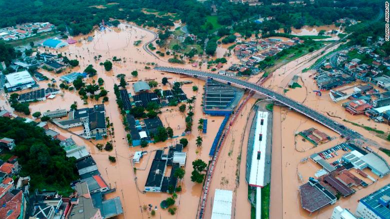 Al menos 21 personas muertas dejan lluvias e inundaciones en Sao Paulo, Brasil