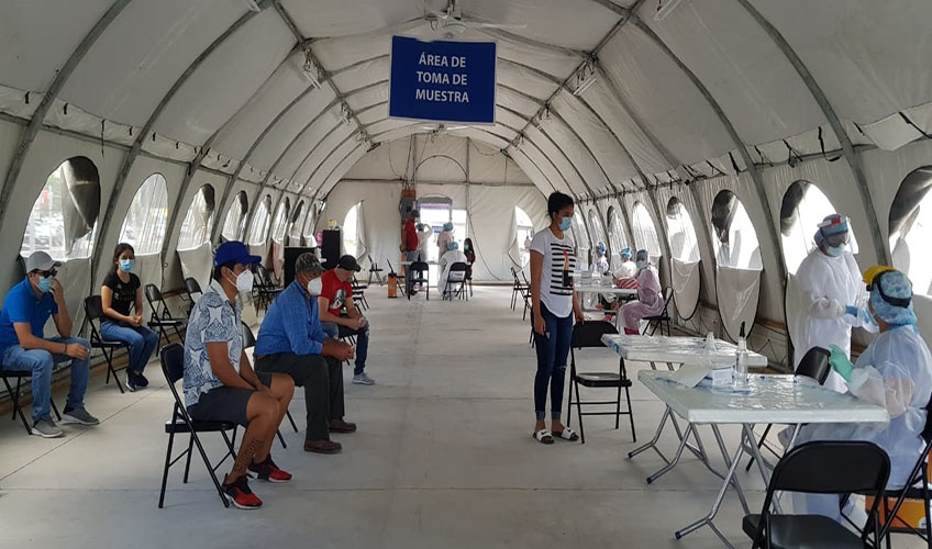 Triaje del bulevar Juan Pablo II reabre sus puertas a los capitalinos Triaje del bulevar Juan Pablo II reabre sus puertas a los capitalinos