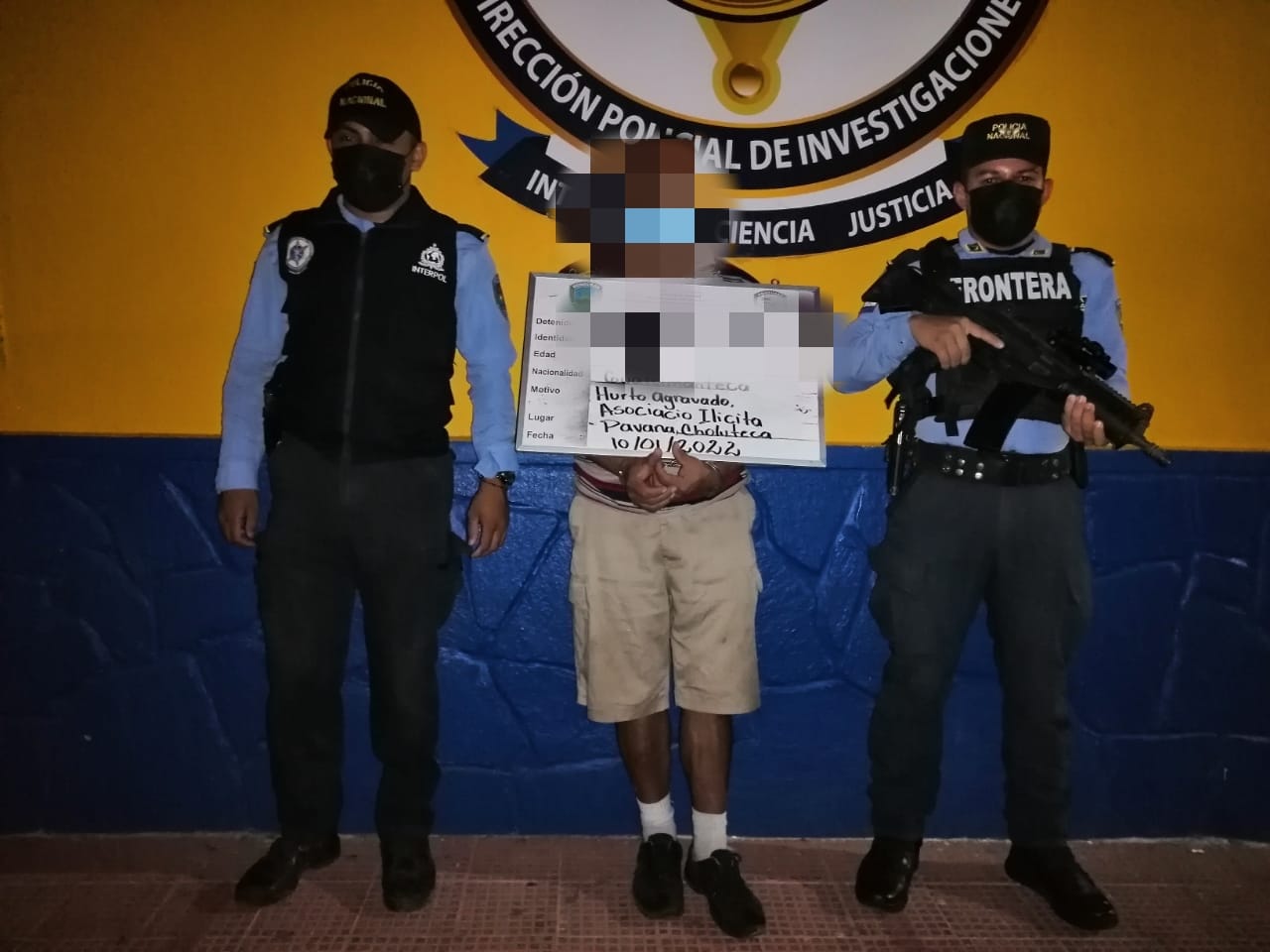 Guatemalteco con alerta roja internacional es capturado en punto fronterizo de Choluteca Guatemalteco con alerta roja internacional es capturado en punto fronterizo de Choluteca