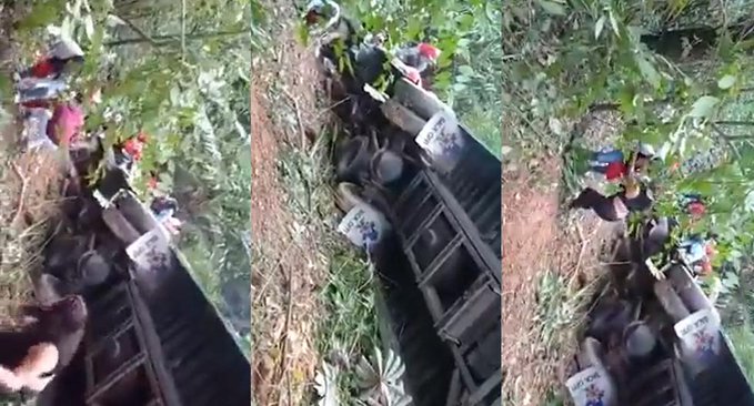 Dos Muertos Y Ocho Heridos Tras Ca Da De Bus A Abismo En Nicaragua Stn Honduras