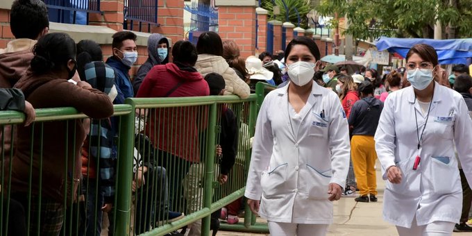 Bolivia alcanzó un nuevo récord con más de 11.000 casos de COVID-19 en un día