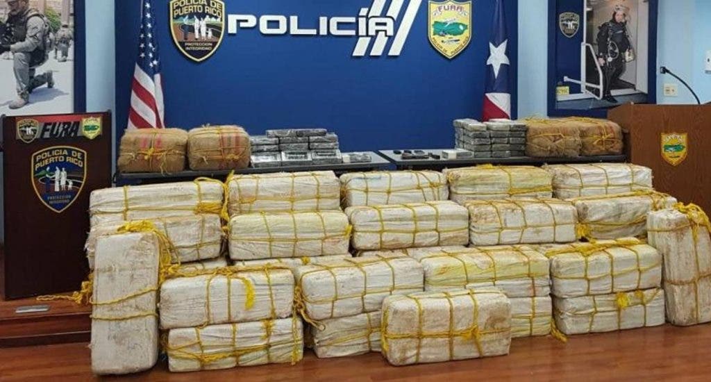 Incautan cocaína valorada en 5,6 millones de dólares en costas de Puerto Rico Incautan cocaína valorada en 5,6 millones de dólares en costas de Puerto Rico