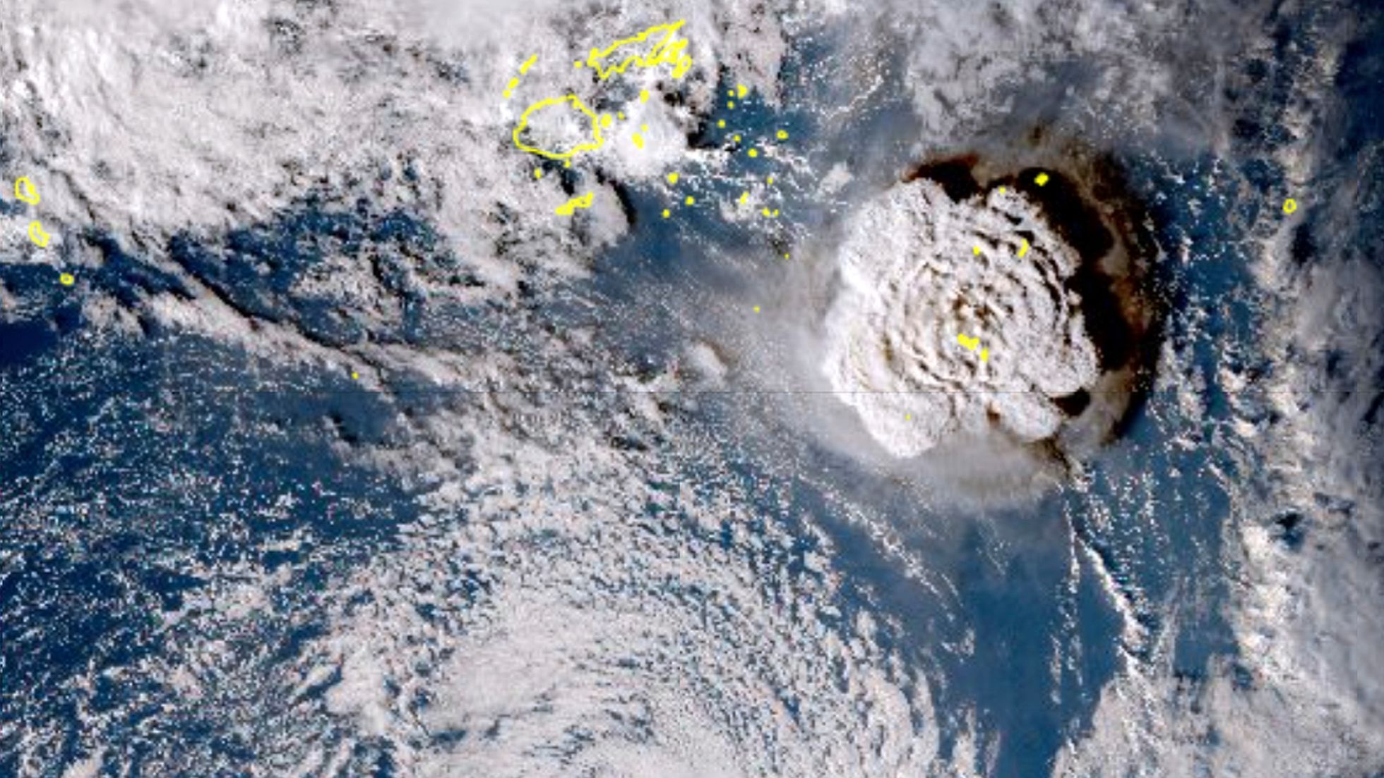 Tsunami en Tonga y alerta en Hawai, costa oeste de EE UU y Chile