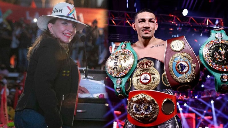 Campeón Mundial de peso liguero, Teófimo López, confirma asistencia a la toma de posesión de Xiomara Castro Campeón Mundial de peso liguero, Teófimo López, confirma asistencia a la toma de posesión de Xiomara Castro