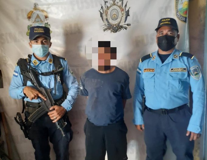 Cae sujeto acusado de machetear a su propia tía en Pespire Cae sujeto acusado de machetear a su propia tía en Pespire