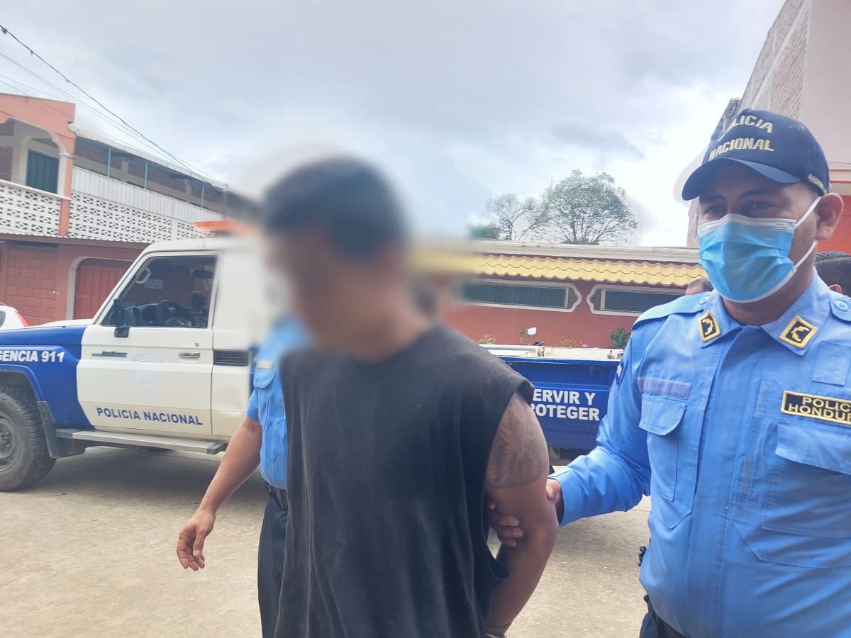 Policía ejecuta orden de captura a supuesto asaltante en El Paraíso