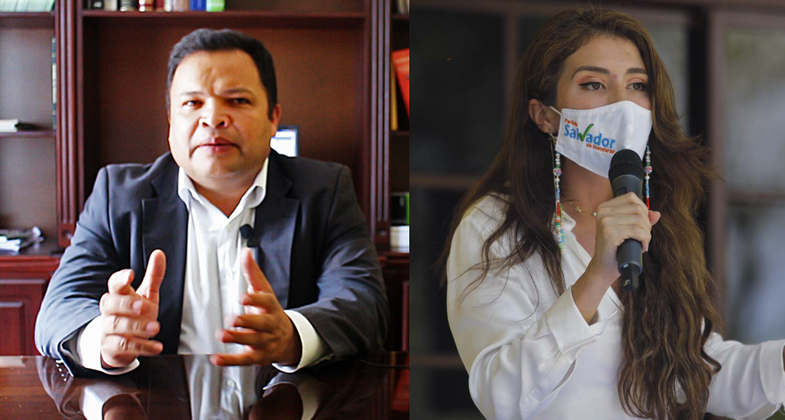 Jari Dixón e Iroshka Elvir se pelean por oficina en el Congreso Nacional Jari Dixón e Iroshka Elvir se pelean por oficina en el Congreso Nacional