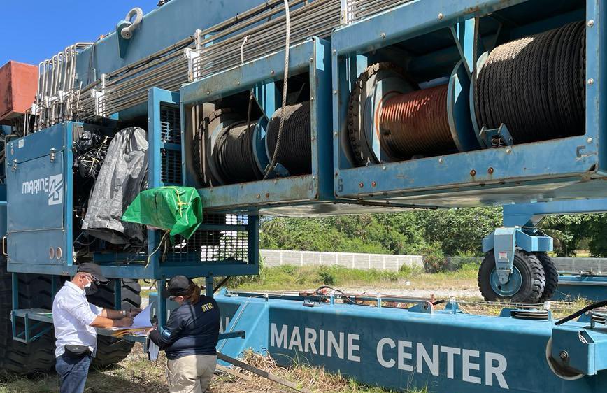 ATIC asegura grúa para embarcaciones valorada en $500,000 a estructura de Fredy Mármol ATIC asegura grúa para embarcaciones valorada en $500,000 a estructura de Fredy Mármol