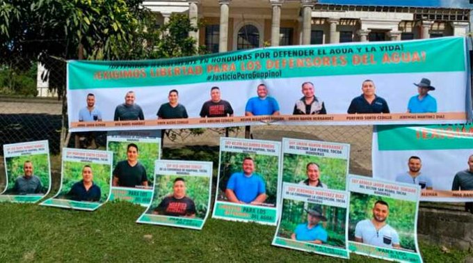 Declaran culpables a seis de ocho defensores del ambiente en caso Guapinol Declaran culpables a seis de ocho defensores del ambiente en caso Guapinol