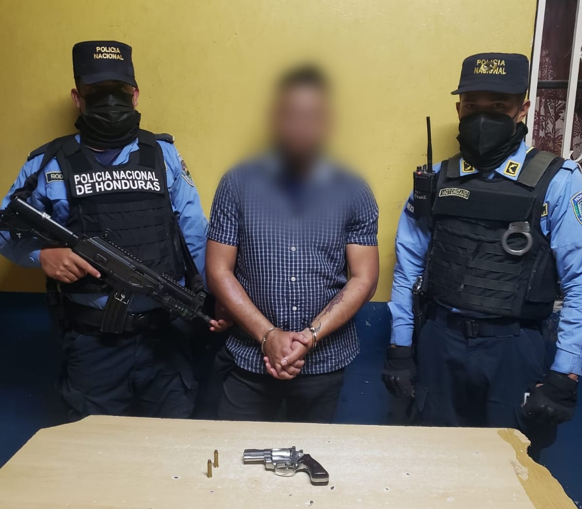 Capturan a tres personas por varios delitos en la zona oriental del país