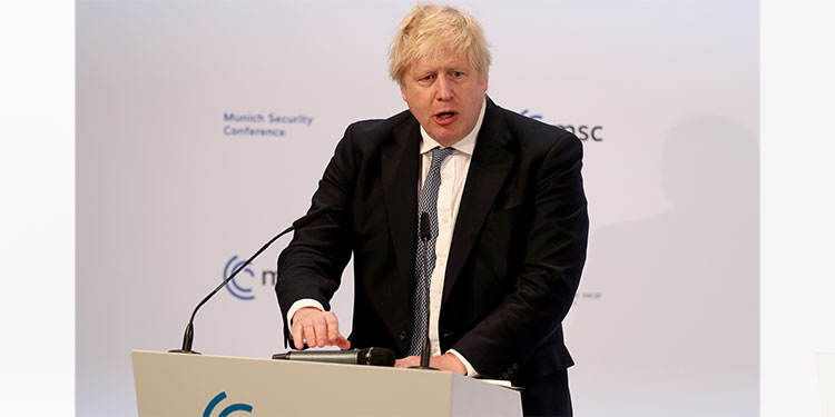 Boris Johnson dice que Rusia planea la «mayor guerra en Europa desde 1945»