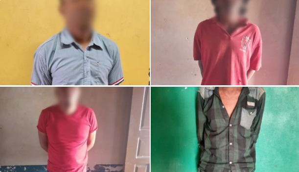 Detienen a once ciudadanos sospechosos de violación y estupro en El Paraíso