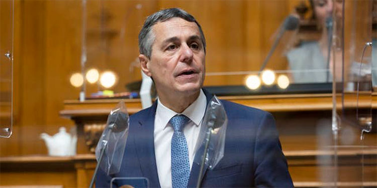 El presidente suizo, Ignazio Cassis, da positivo a Covid-19