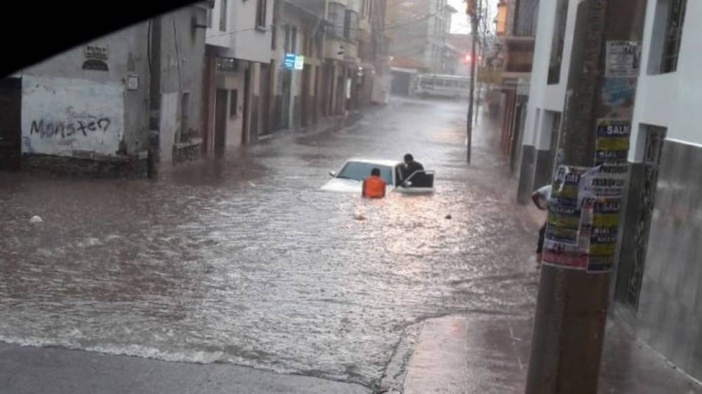 Al menos cuatro muertos y 10 desaparecidos por lluvias en Bolivia