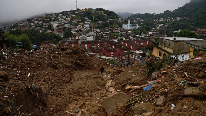 Asciende a 38 el número de muertos por las fuertes lluvias en Río de Janeiro Asciende a 38 el número de muertos por las fuertes lluvias en Río de Janeiro