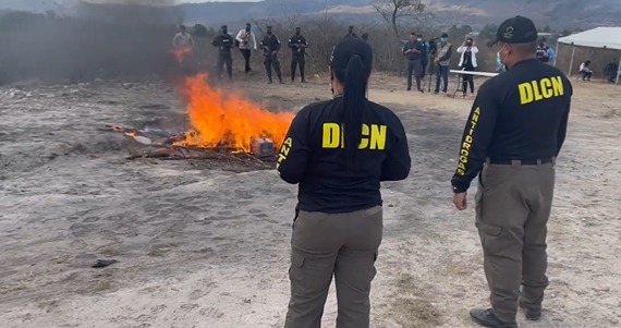 Más procesos de incineración de drogas coordina el MP Más procesos de incineración de drogas coordina el MP